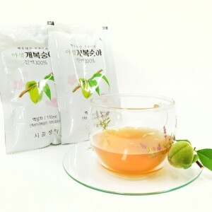 시골장터 야생 개복숭아 즙 진액 100ml 30포 무설탕 무첨가