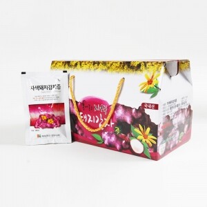 시골장터 자색 돼지감자즙 30포 100ml 백두대간 건강나라 뚱딴지