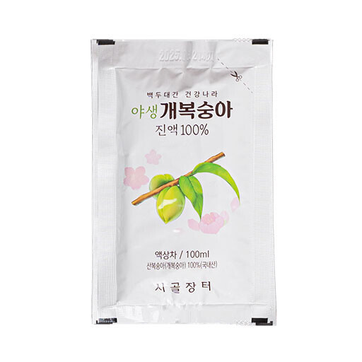 야생 개복숭아 진액